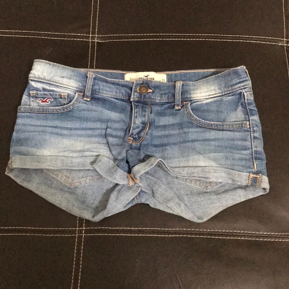 Blue jean shorts